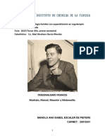 El Personalismo Frances Maritain, Marcel, Mounier y Nedoncelle