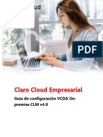Enterprise Claro Cloud - Guia de Configuración VCDA On-Premise CLM - v4.0