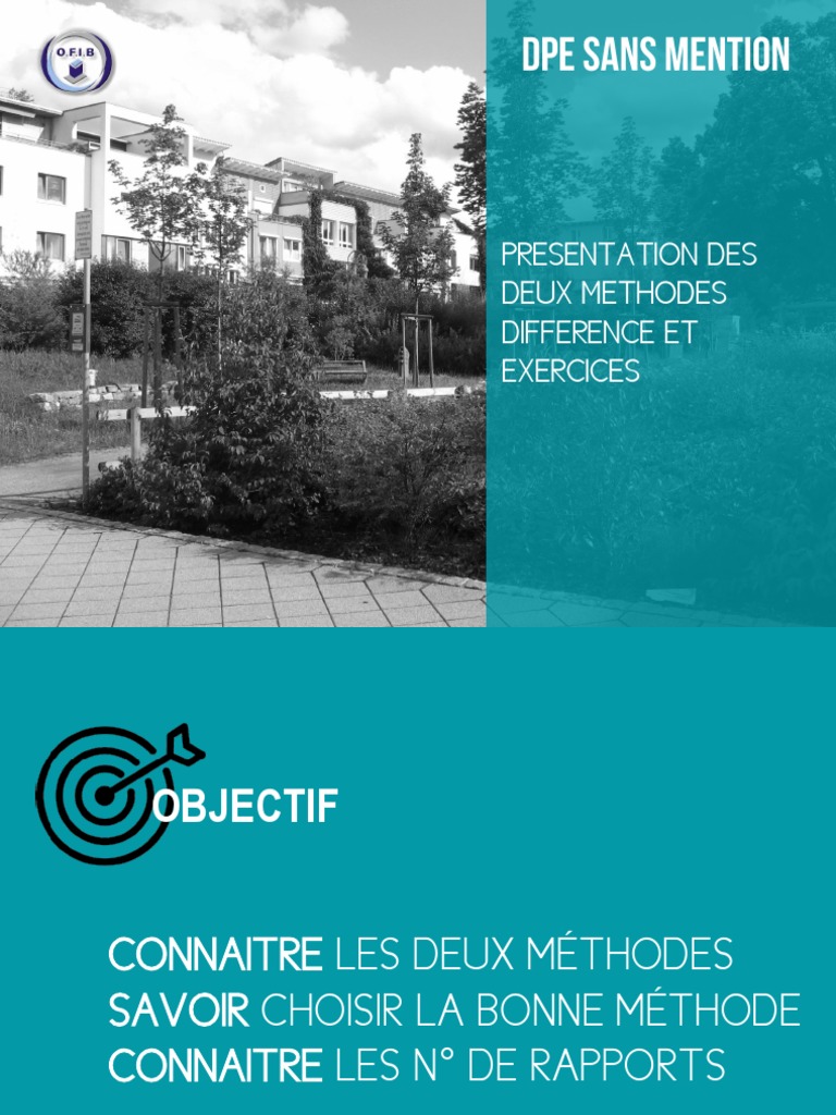 3 DPE Ss Mention PRESENTATION DES DEUX METHODES | PDF | Écomobilité