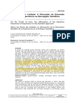 Nas Trilhas Do Cuidado A Afirmação Da Dimensão Sensivel Da Experiencia Na Abordagem Gestaltica