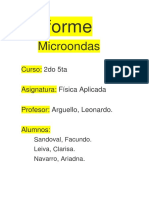 Informe Microondas