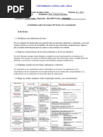 Actividades El Texto y La Acentuacion