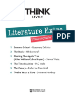 Think Level 2 Literature Extra