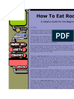 How To Eat Rocks