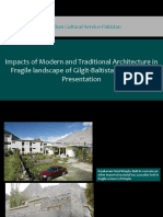 Impact of Modern and Traditional Architecture On The Landscape of GB