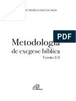 Metodologia: de Exegese Bíblica