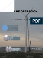 Manual para La Central Eólica El Retiro Libro de Operacion