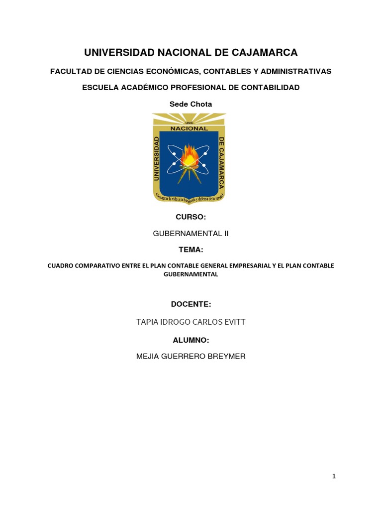 PCG Vs Pcge | PDF | Contabilidad | normas internacionales de ...