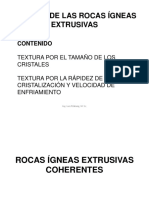 15 Petro - Geo Rocas Ígneas Extrusivas - Texturas 2023-2023