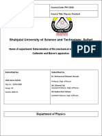 Lab Report Cover