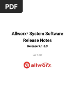 Allworx Release Notes 9.1.8.9