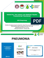 Deteksi Dini, Tata Laksana Dan Stabilisasi Rujukan Pneumonia Dan TB