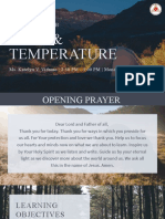 Heat & Temperature - Science 8 