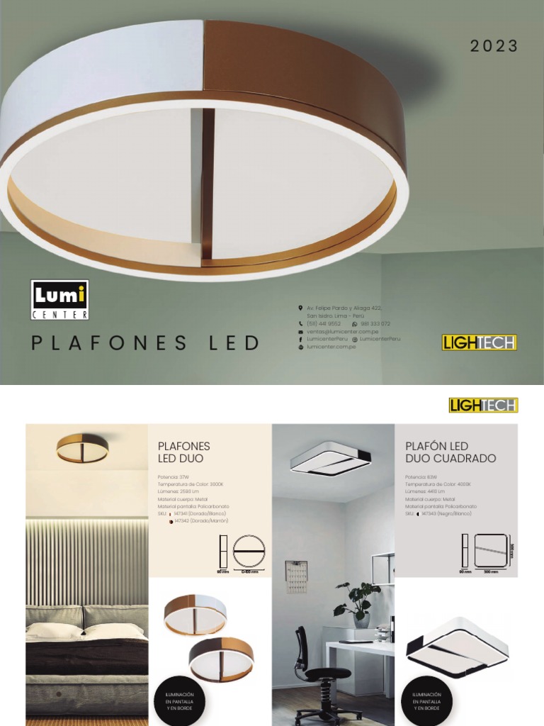 Brochure Plafones 2023 | PDF