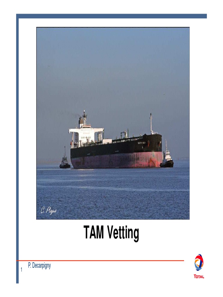 Vetting Standards for Chemical Tankers | PDF