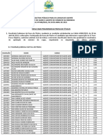 Inscrição Nome Cargo Item 1. Item 2. Item 3. Pontuação