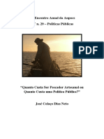 Colaço. José Dias. Quanto Custa Ser Pescador Artesanal