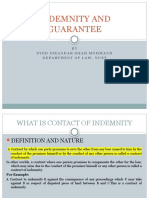 3 Indemnity and Guarantee 2