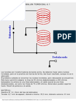 Balun Toroidal 4.1