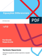 Equações Diferenciais - Variáveis Separáveis