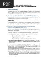 Guía para el Formulario 621 IGV Mensual | PDF | Impuestos | Impuesto ...