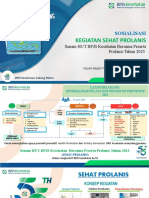 Materi Sosialisasi SEHAT PROLANIS