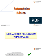 Inecuaciones Polinómicas y Racionales