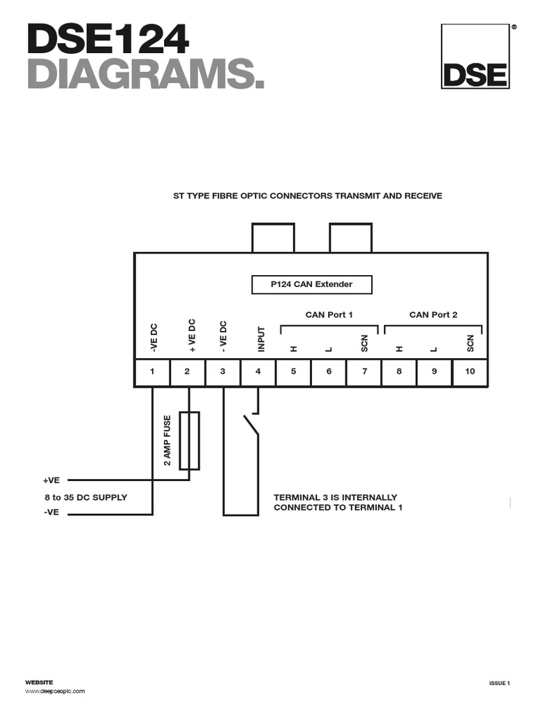 DSE124-Wiring-Diagram | PDF