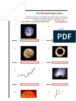 The Siliconhell Space Quiz: For Answers & More Quizzes Please Visit