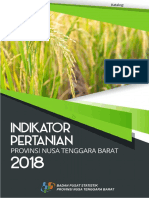 Indikator Pertanian Provinsi Nusa Tenggara Barat 2018