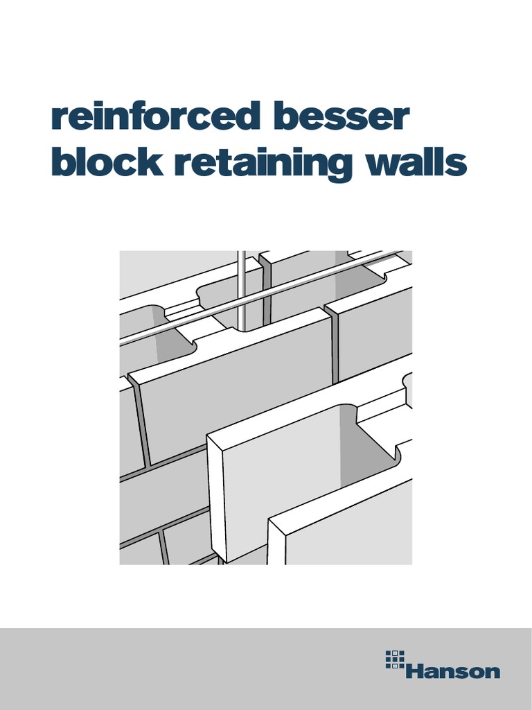 (Hanson) Reinforced Besser Block Retaining Walls PDF