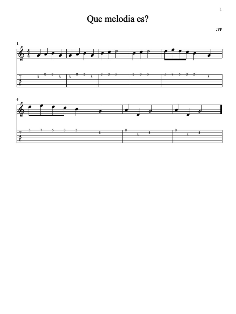 Melodia PDF