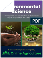 Environmental Science Horti