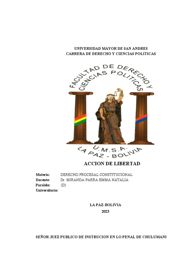 Accion de Libertad | PDF