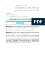 Anestésicos Locales y Relajantes Neuromusculares Tema 5