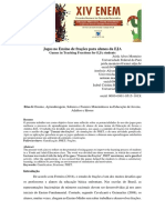 Jogos No Ensino de Frações para Alunos Da EJA: Games in Teaching Fractions For EJA Students