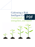 Cultivating A Risk Intelligent Culture