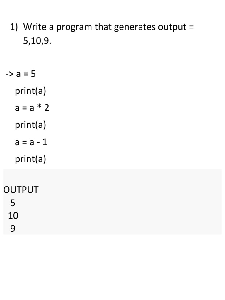 Program CS | PDF