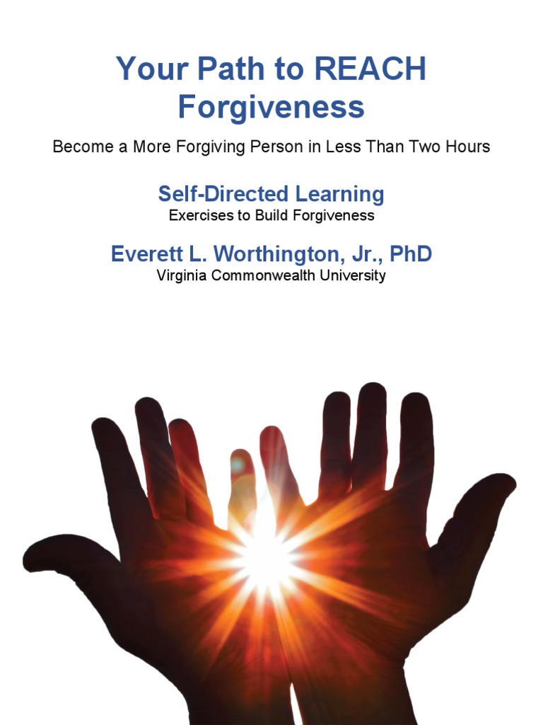 Reach Forgiveness 2 Hour Workbook English Pdf Forgiveness Compassion