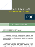 Penjadwalan (Scheduling)