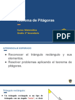 3ro - S5 - Teorema de Pitagoras - FORMATO