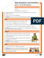 t2 e 1029 Guided Reading Questions Chapter 4 To Support Teaching On Fantastic MR Fox - Ver - 2