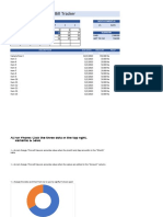 Bill Tracker Template