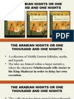 Arabian Nights and The Great Gatsby