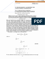 A Dynamic Programming Algorithm For Multiple-Choice Constraints