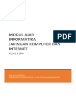 Modul Ajar 4 Informatika - Jaringan Komputer Dan Internet - Agus Santoso Smago