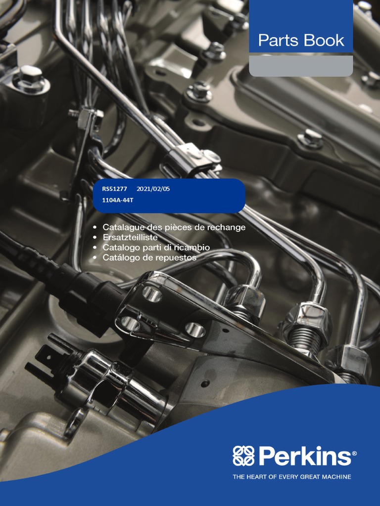 STA1 88KVA 1104A-Perkins Parts Manual | PDF
