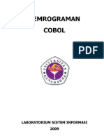 Teknik Pemrograman Terstruktur 1 (COBOL)