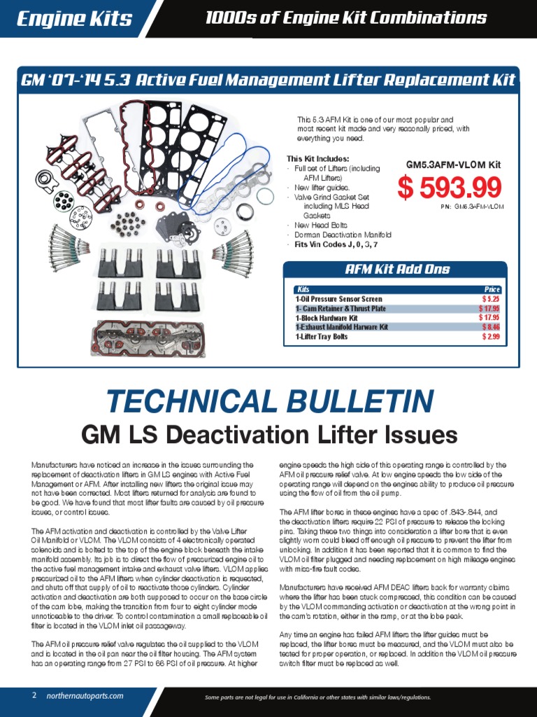 Engine Kits | PDF