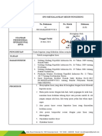 Sop Menjalankan Mesin Pengering